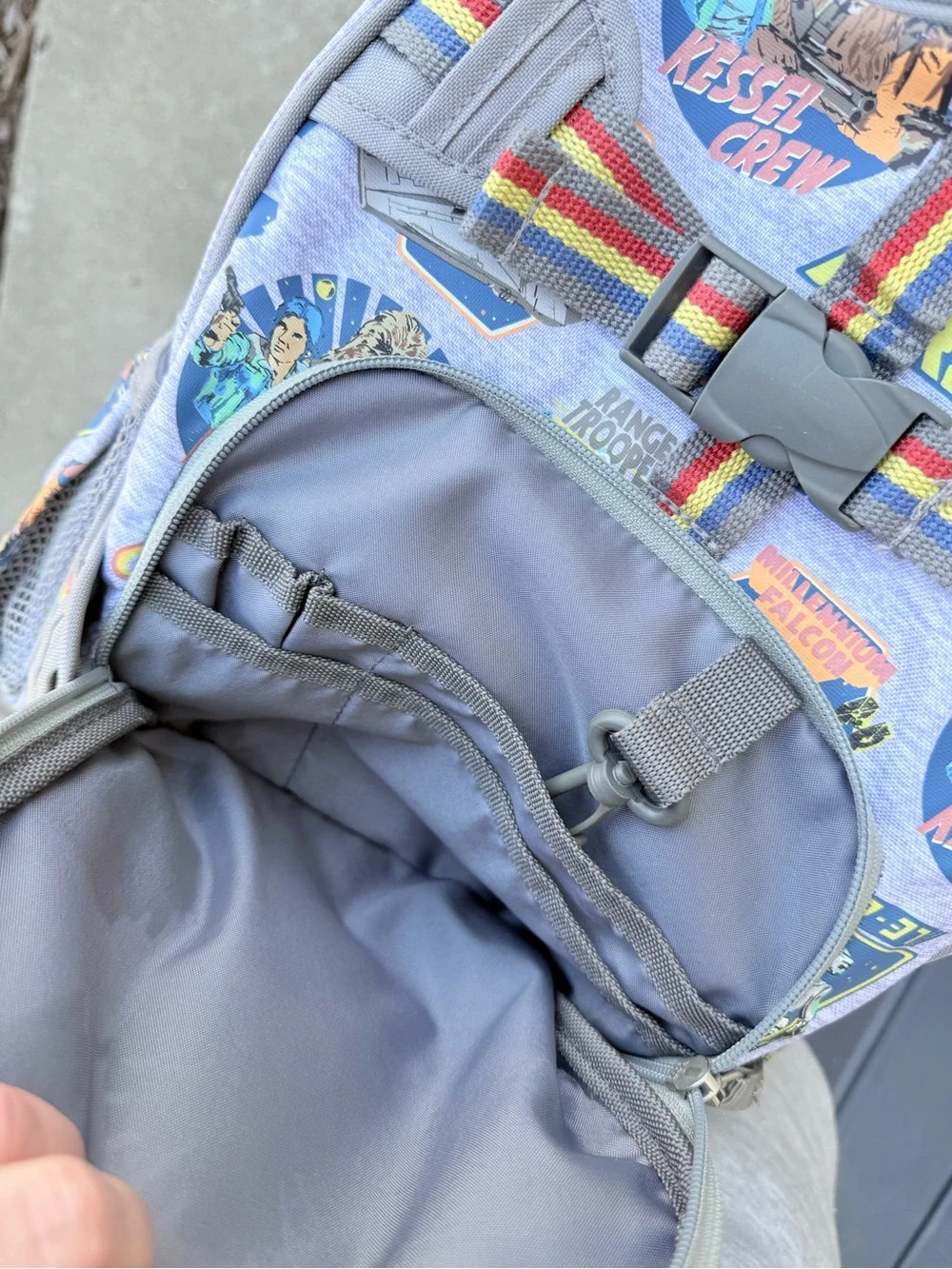 Pottery Barn Kids Star Wars Backpack Kessel Crew
